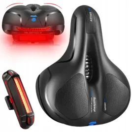 wygodne-siodelko-rowerowe-z-lampka-led-usb-niebieskie-miekkie-z-amortyzacja