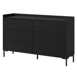 komoda-z-szufladami-liam-6s-150-czarna