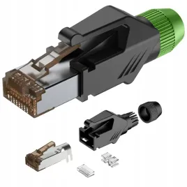 wtyk-rj45na-kabel-z-oslona-pozlacany-utp-solid-roxtone-rj45c5e-ph-gn