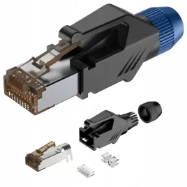 wtyk-rj45na-kabel-z-oslona-pozlacany-utp-solid-roxtone-rj45c5e-ph-bu