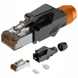 wtyk-rj45na-kabel-z-oslona-pozlacany-utp-solid-roxtone-rj45c5e-ph-og