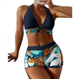 stroj-kapielowy-bikini-spodenki-dwuczesciowy-kostium-wysoki-stan-wiazany-xl