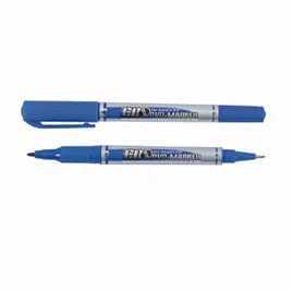 marker-pisak-permanentny-niebieski-cd-dwustronny