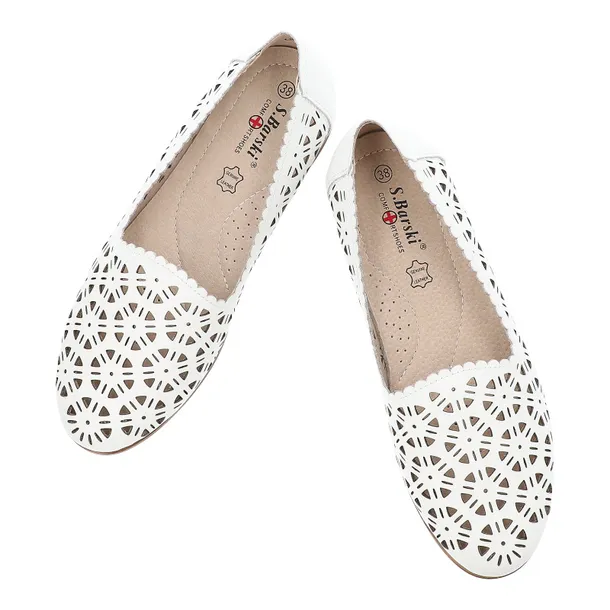 baleriny-s-barski-lr51-646-white-zapiecie-wsuwane
