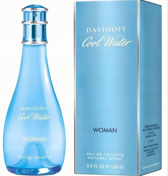 ﻿DAVIDOFF Cool Water Woman Perfumy damskie 100ml EDT ORYGINAŁ-Zdjęcie-0