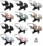 kunert-brav-duo-wozek-blizniaczy-4w1-05-mint-or-bazy-isofix-foteliki-cosmo-wysokosc-produktu-122-cm