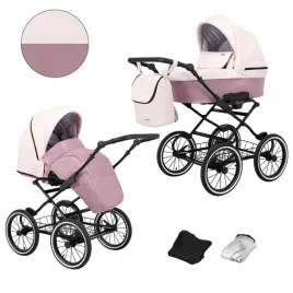 kunert-romantic-wozek-dzieciecy-dla-dziewczynki-2w1-retro-kola-or-15-roz-eco