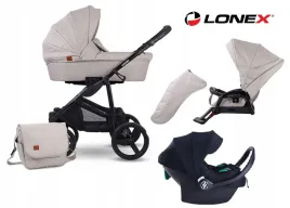 lekki-wozek-dzieciecy-wielofunkcyjny-3w1-lonex-soft-bezowy