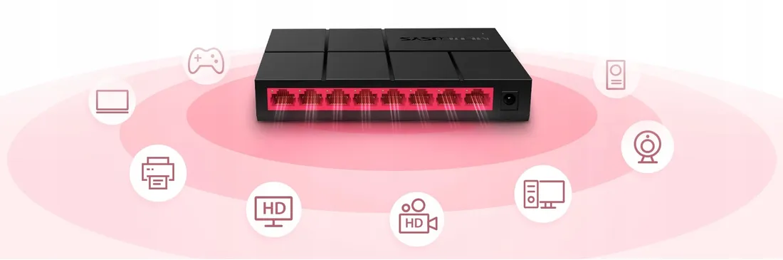 mercusys-ms108g-switch-8x1000-gigabit-ethernet-4k-stan-nowy