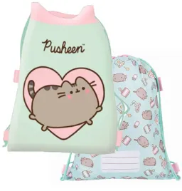 worek-na-buty-stoj-sportowy-worek-plecak-kotek-pusheen-mietowy-st-majewski