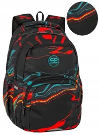 plecak-coolpack-dwiekomory-mlodziezowy-pick-amber-czarno-kolorowy