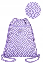 worek-na-buty-stoj-sportowy-coolpack-bialo-fioletowy-szachownica-plecak