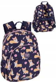 plecak-przedszkolny-i-do-zerowki-coolpack-pieski-corgi-dwie-przegrody