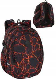 plecak-coolpack-mlodziezowy-czarno-czerwony-magma-lawa-czterykomory-pojemny