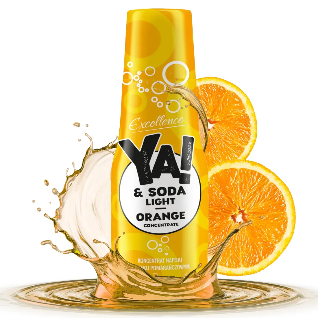 Zestaw Syropów Ya Soda Cola Pomarańcza Cytryna Limonka light do