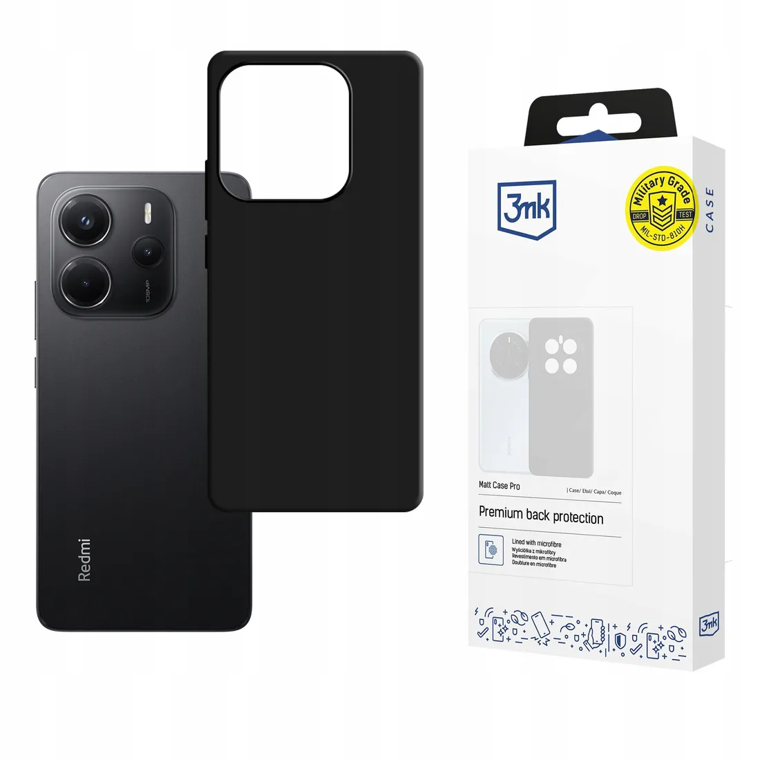 redmi-note-14-5g-3mk-matt-case-pro