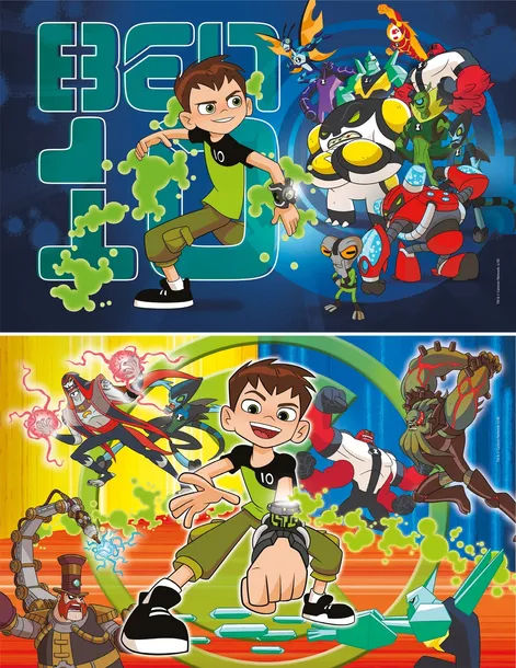 puzzle-2x20-ben-10-07035-clementoni-kod-producenta-07035