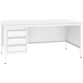 biale-biurko-do-gabinetu-lekarskiego-z-szufladami