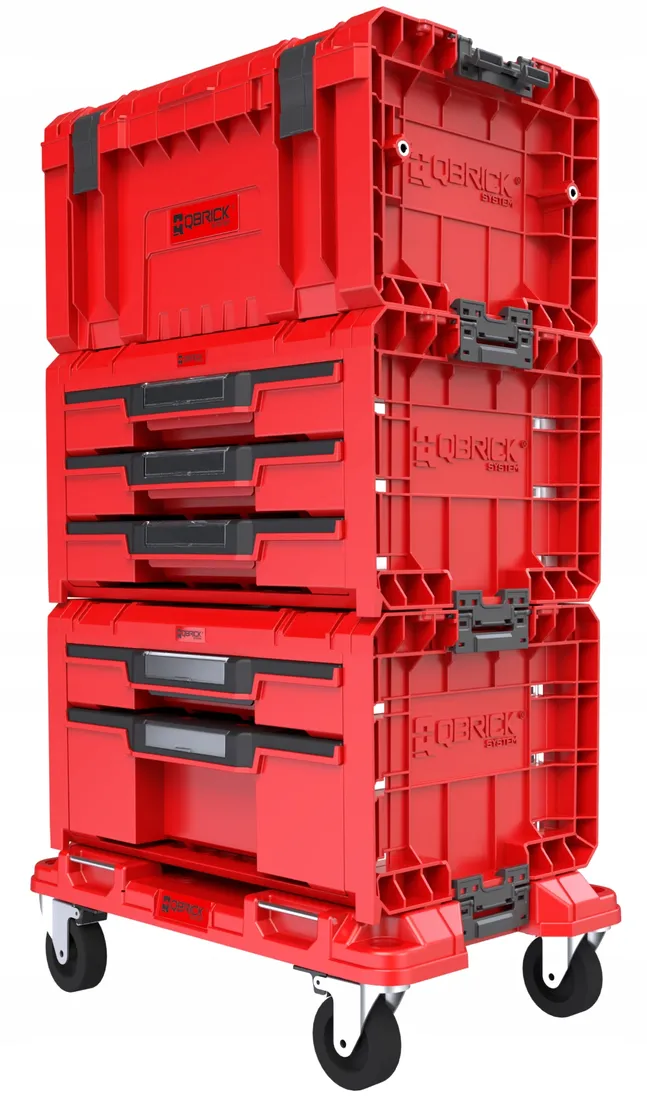 zestaw-qbrick-system-pro-red-workshop-drawer-set-4-stan-nowy