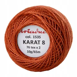 kordonek-karat-8-ariadna-10g-1szt-kolor-1535-637-jasny-brazowy