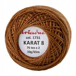 kordonek-karat-8-ariadna-10g-1szt-kolor-1731-629-jasny-brazowy