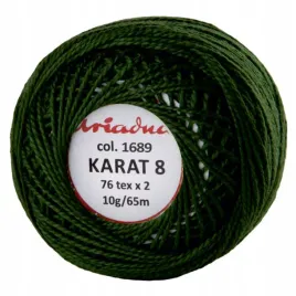 kordonek-karat-8-ariadna-10g-1szt-kolor-1689-583-ciemny-zielony