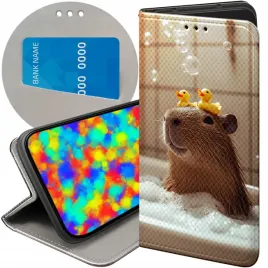 etui-z-klapka-do-realme-note-60-c63-wzory-kapibara-urocza-zwierzak-case