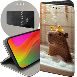 etui-z-klapka-do-motorola-moto-edge-40-pro-wzory-kapibara-urocza-zwierzak