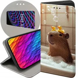 etui-z-klapka-do-xiaomi-redmi-note-9-wzory-kapibara-urocza-zwierzak-futeral