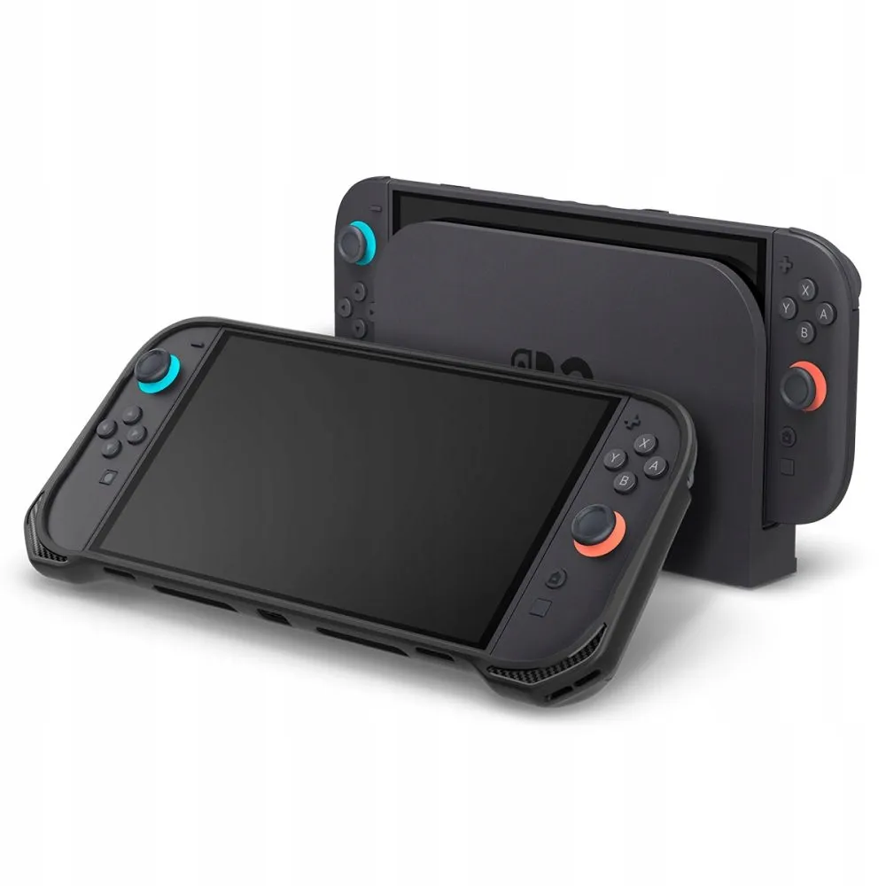 spigen-rugged-armor-nintendo-switch-2-matte-black