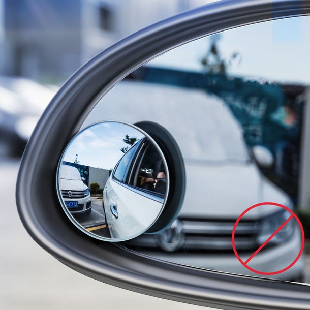 Samochodowe lusterko boczne Baseus Full-view Blind-spot Mirror czarny [2 PA