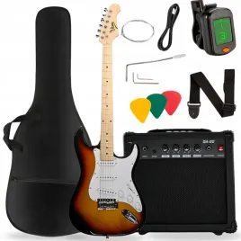gitara-elektryczna-stratocaster-4-4-wzmacniacz-przewod-pokrowiec-tuner