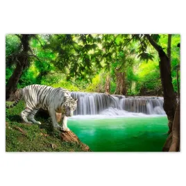 plakaty-200x135-tygrys-przy-wodospadzie
