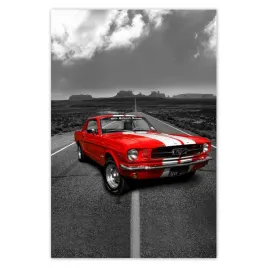 plakaty-62x93-czerwony-ford-mustang-usa