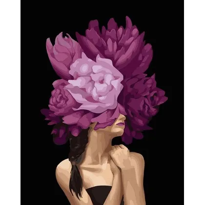 malowanie-po-numerach-czarne-plotno-kobieta-stan-opakowania-oryginalne