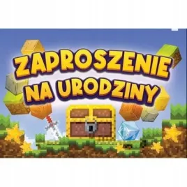 zaproszenie-urodziny-zay-mini-10szt