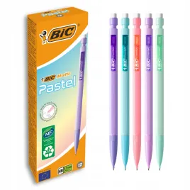 paczka-olowek-automatyczny-hb-z-gumka-0-7mm-bic-matic-pastel-12szt