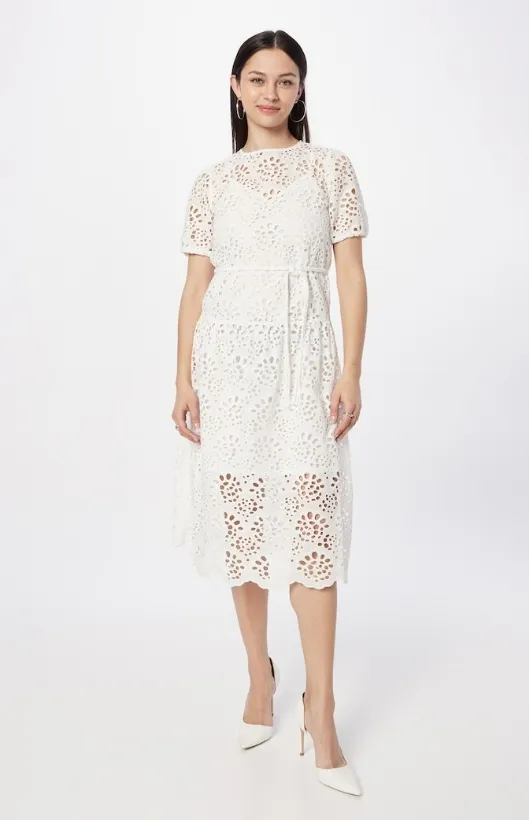 sukienka-boho-biala-azurowa-stefanel-eu-40-stan-nowy