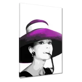 obrazy-60x90-audrey-hepburn-kapelusz