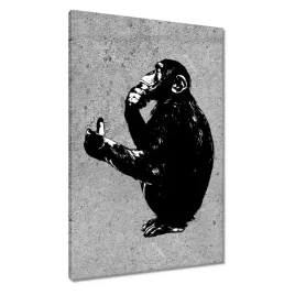 obrazy-60x90-madra-malpa-lubi-to-like