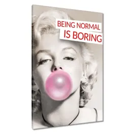 obrazy-60x90-being-normal-is-boring