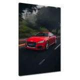 obrazy-60x90-czerwone-audi-samochod