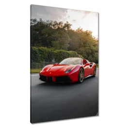 obrazy-60x90-czerwone-ferrari-droga