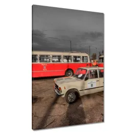 obrazy-60x90-duzy-fiat-i-autobus-jelcz