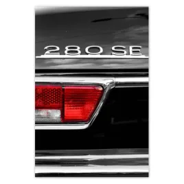 plakaty-80x120-mercedes-200se-lampa