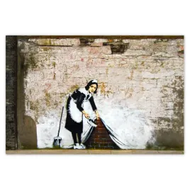 plakaty-60x40-banksy-pokojowka-graffiti