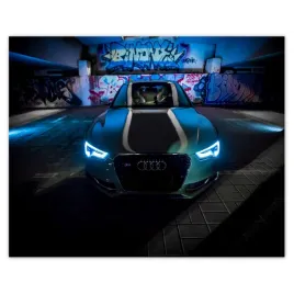 plakaty-50x40-audi-w-podziemnym-garazu-noca-graffiti