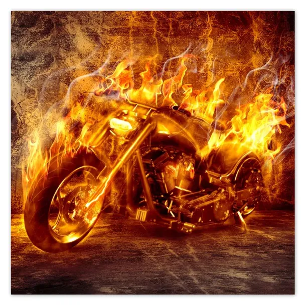 plakaty-70x70-chopper-w-ogniu