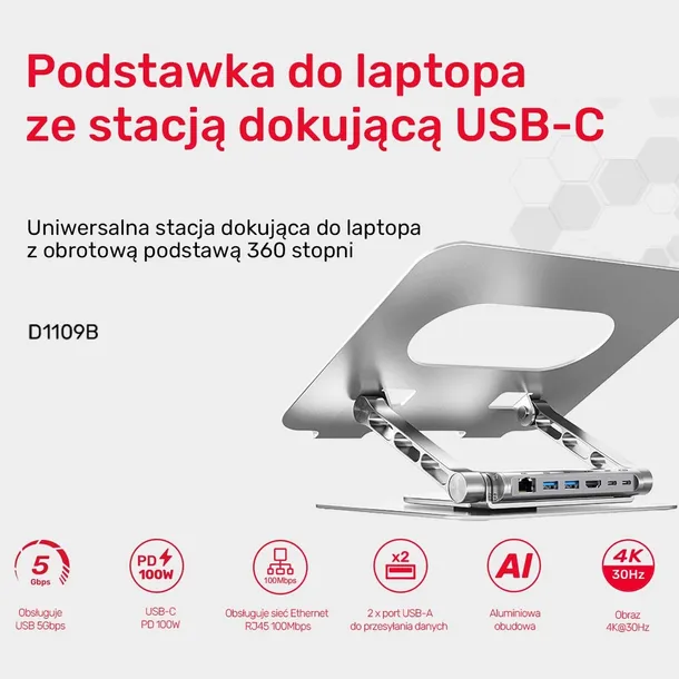 stolik-podstawka-pod-laptopa-unitek-d1109b01-certyfikat-ce
