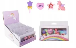 gumki-scieralne-unicorn-4szt